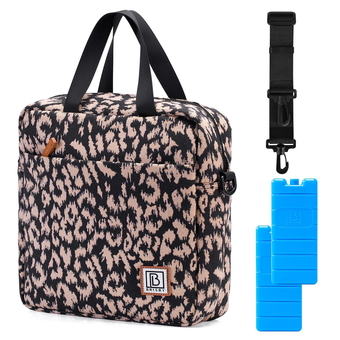 Brisby Lunchtasche - 7L, Vierschicht isolierte Kühltasche mit Kühlelemente, vielseitige Lunchbag (le