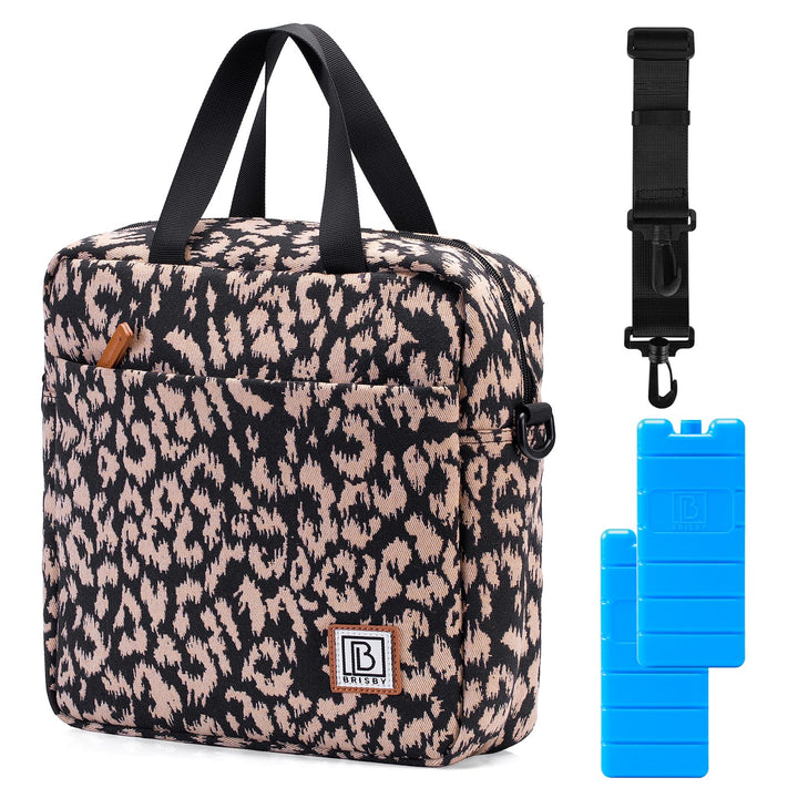 Brisby Lunchtasche - 7L, Vierschicht isolierte Kühltasche mit Kühlelemente, vielseitige Lunchbag (le