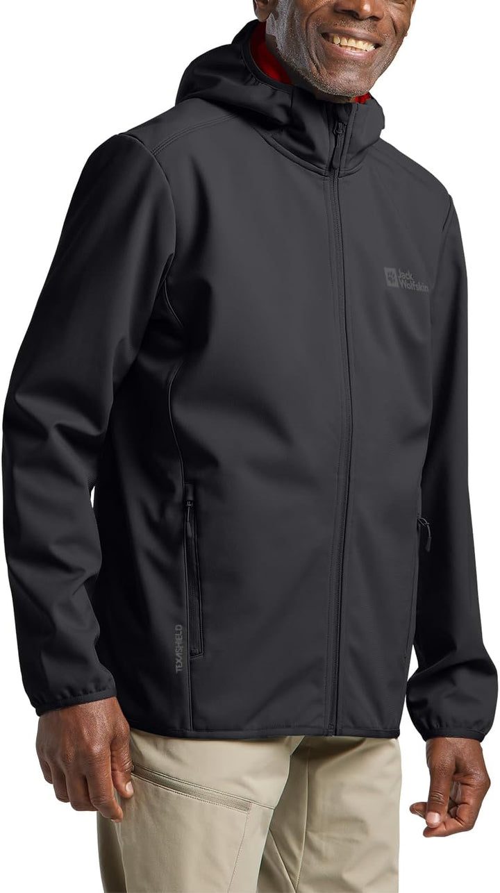 Jack Wolfskin Herren Bornberg Hoody M Softshelljacke 3XL phantom, 3XL phantom