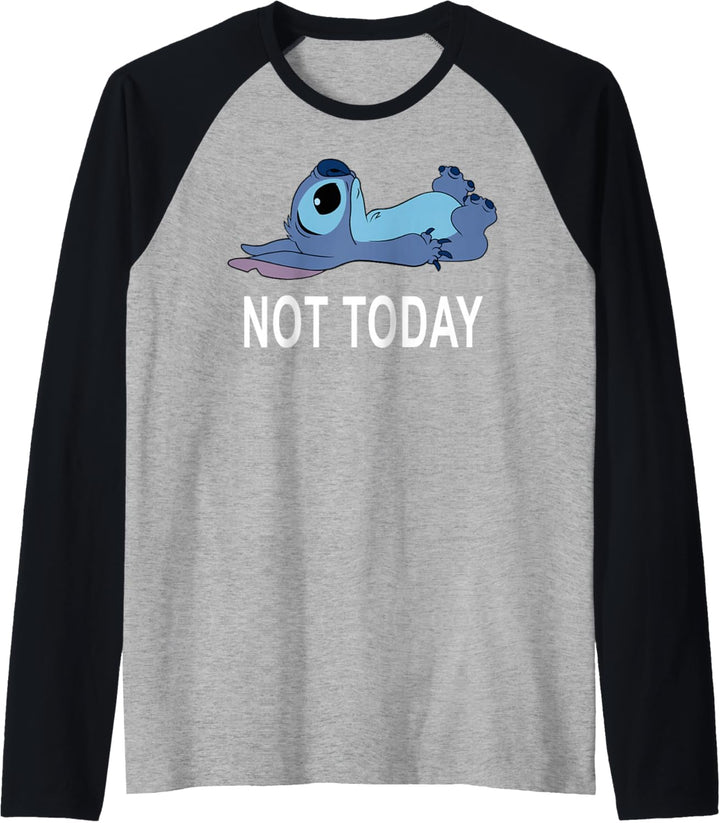 Disney Lilo & Stitch Not Today Stitch Raglan