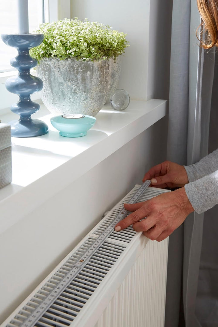 tesamoll Reflektorfolie für Heizkörper im 2er Pack - Isolierfolie für die Heizung - Reflektionsfolie