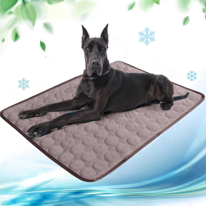 NIBESSER Kühlmatte für Hunde Selbst Kühlende Hundematte Sommer Kühlkissen hundematte für Zuhause Unt