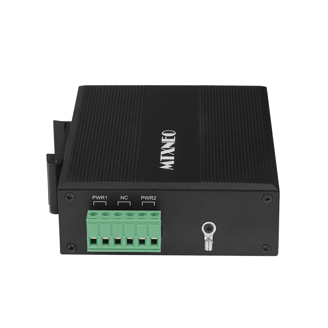 5 Port Gigabit Industrial DIN-Rail Ethernet Switch Hutschiene IP40 Unmanaged Network Switch 5 Gigabi