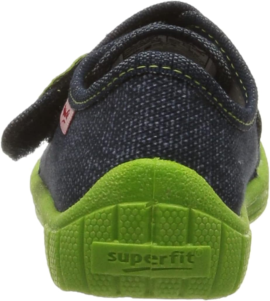 Superfit Jungen Bill Hausschuhe 23 EU Blau Grün 8030, 23 EU Blau Gr&#xFC;n 8030