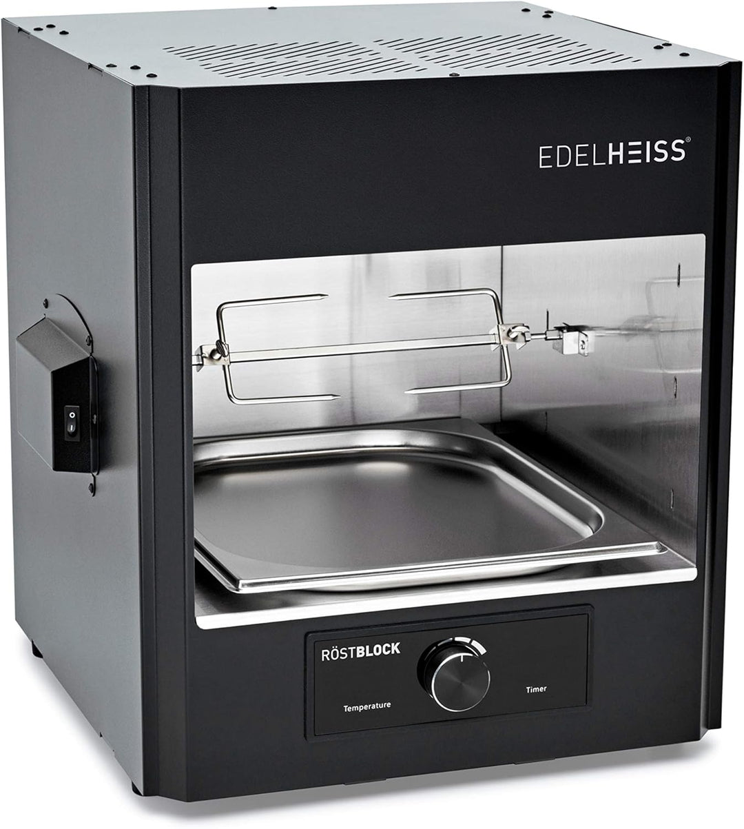Elektro Oberhitzegrill Röstblock, 2 Infrarotbrenner, Grillfläche 30x28,5cm