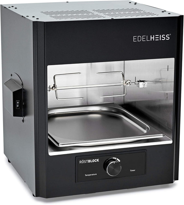 Elektro Oberhitzegrill Röstblock, 2 Infrarotbrenner, Grillfläche 30x28,5cm