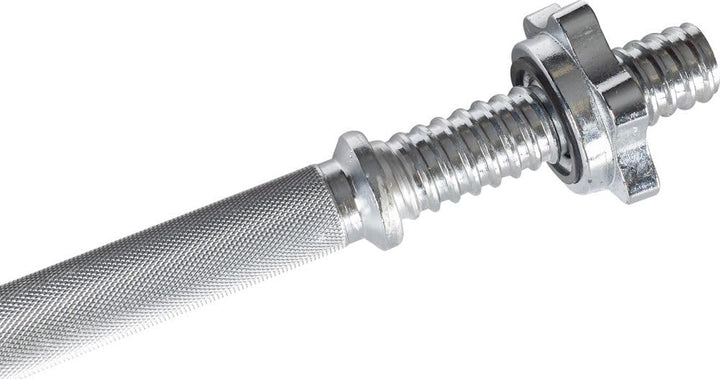 Bodyline Chrom-Lenkerstange mit Ringmutter für Gusseisenscheiben — Länge 33 cm — Durchmesser 25 mm —