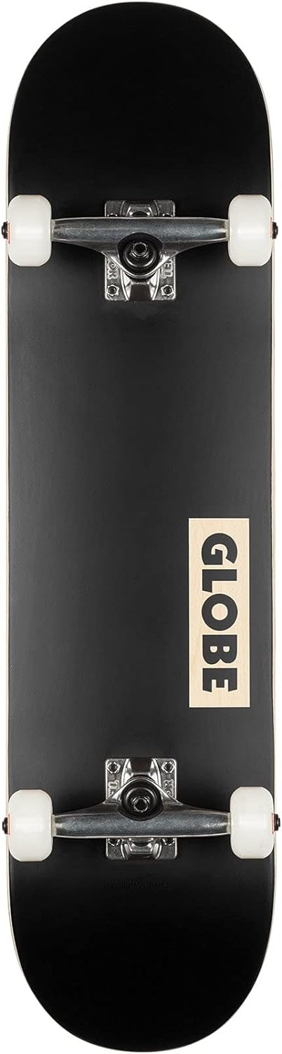 Globe Skateboard Goodstock Complete 8.125" Schwarz, 8.125" Schwarz