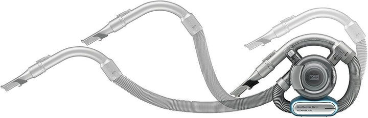 Black+Decker dustbuster Flexi pet 14.4V Handstaubsauger, PD1420LP-QW Blau Metallic Handheld (für sch