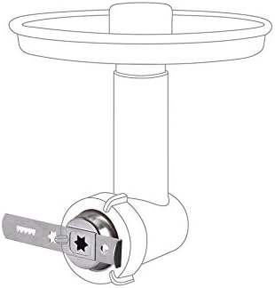 Jupiter 230006 Spritzgebäck-Vorsatz, für Fleischwolf 476100