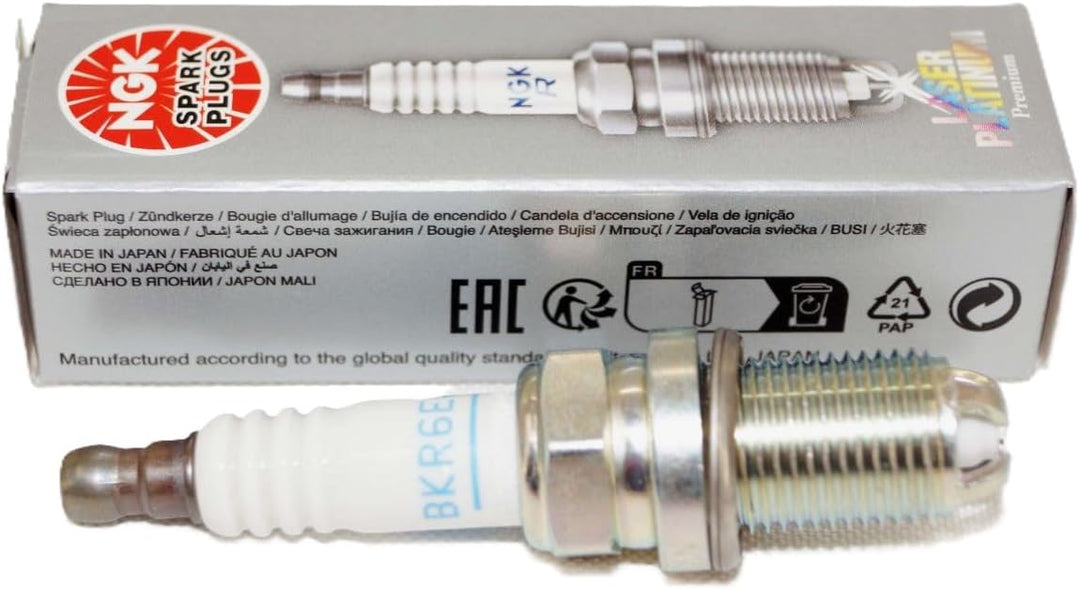 BMW Zündkerzen, Kerzen-Set Laser Platinum NGK OEM 3199 (6-teilig)
