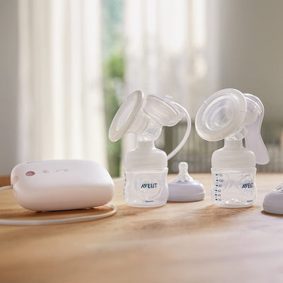 Philips Avent Elektrische Einzelmilchpumpe, mit Natural-Motion Technologie, BPA-frei (Modell SCF395/