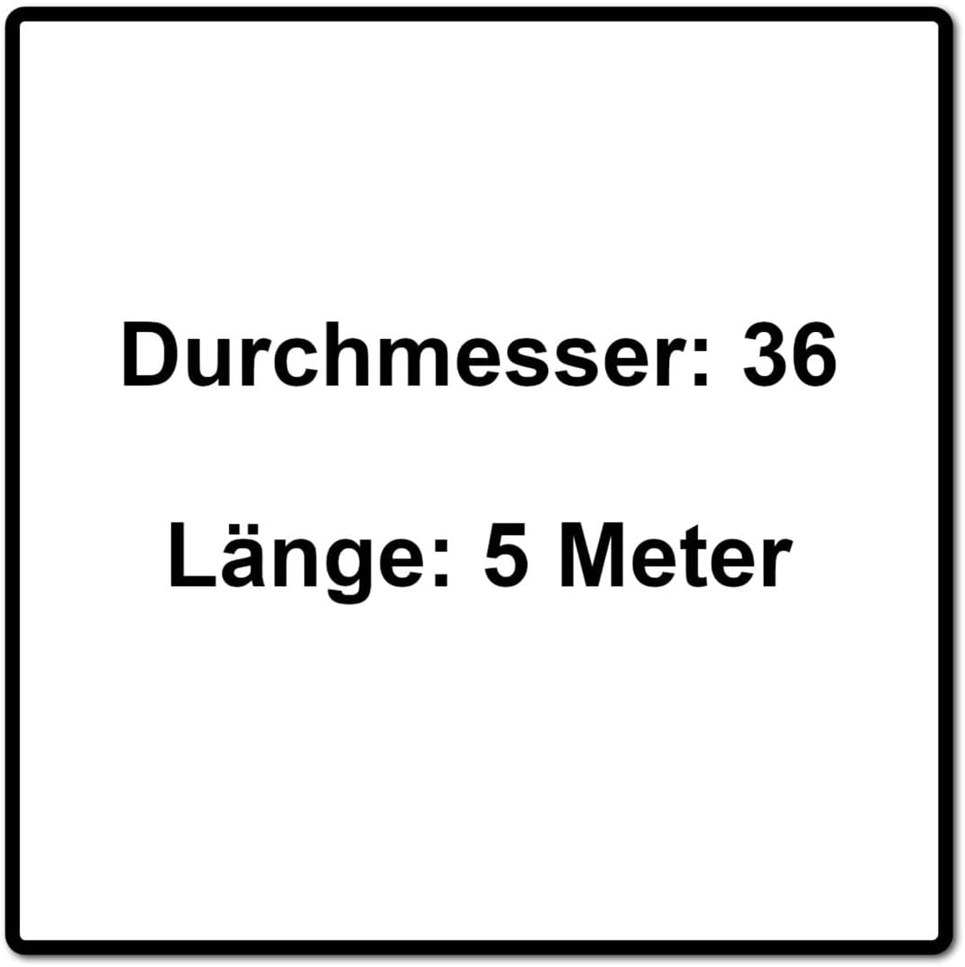 Festool Saugschlauch D36x5m-AS/CTR