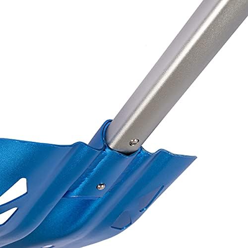 LACD Unisex – Erwachsene Snow Shovel 2.0 Schneeschaufeln, Blau-Grau, Uni