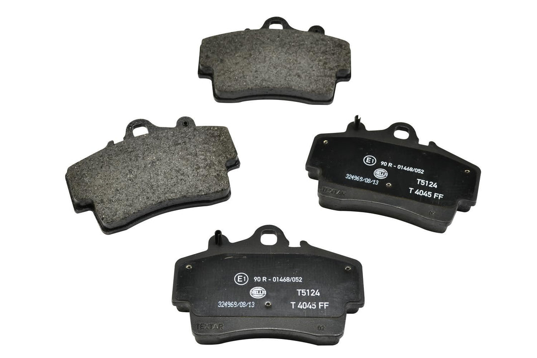 HELLA PAGID 8DB 355 018-471 Bremsbelagsatz - T5124 - Dicke/Stärke: 15.5mm - Bremssystem: Brembo - fü