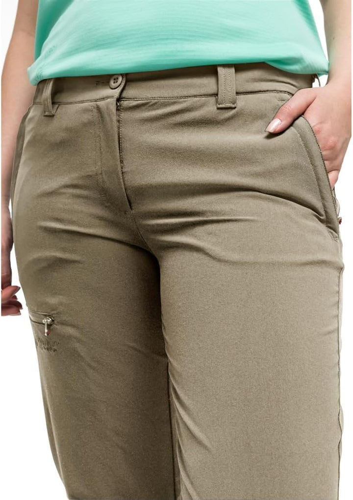 Maier Sports Lulaka 7/8, Damen Wanderhose, Wasserabweisende 7/8-Outdoorhose für Trekking und Hiking,
