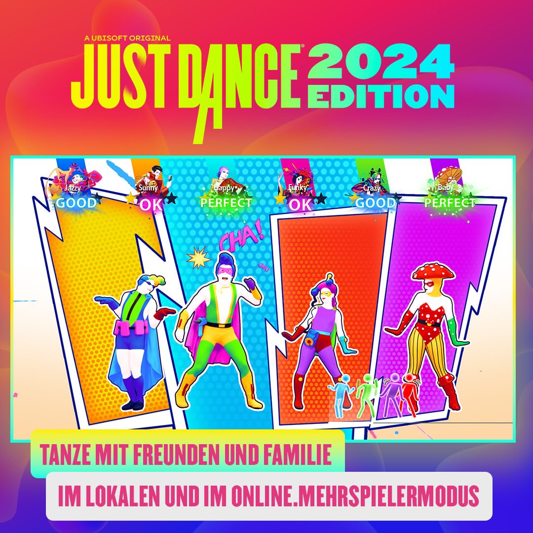 Just Dance 2024 Edition [Nintendo Switch] | Code in Box &amp; Ubisoft Connect Nintendo Switch Standard,