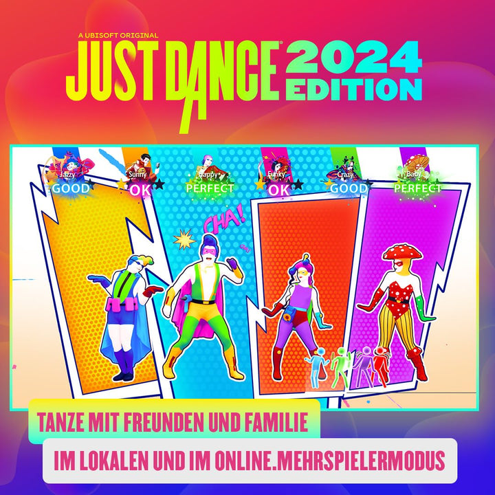 Just Dance 2024 Edition [Nintendo Switch] | Code in Box &amp; Ubisoft Connect Nintendo Switch Standard,