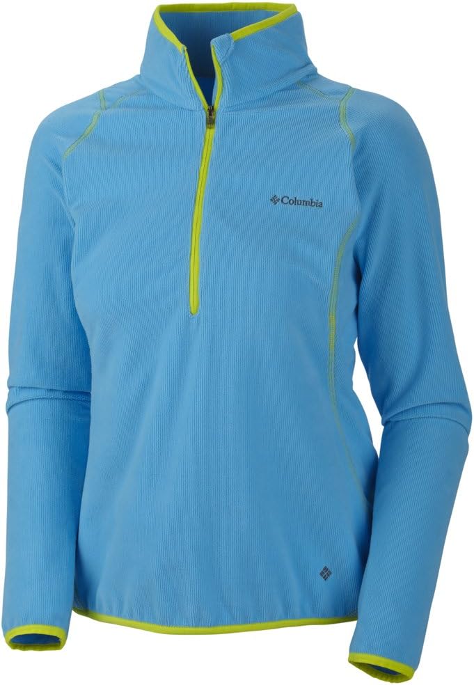 Columbia Damen Funktionsjacke Summit Rush 1/2 Zip L Riptide, L Riptide