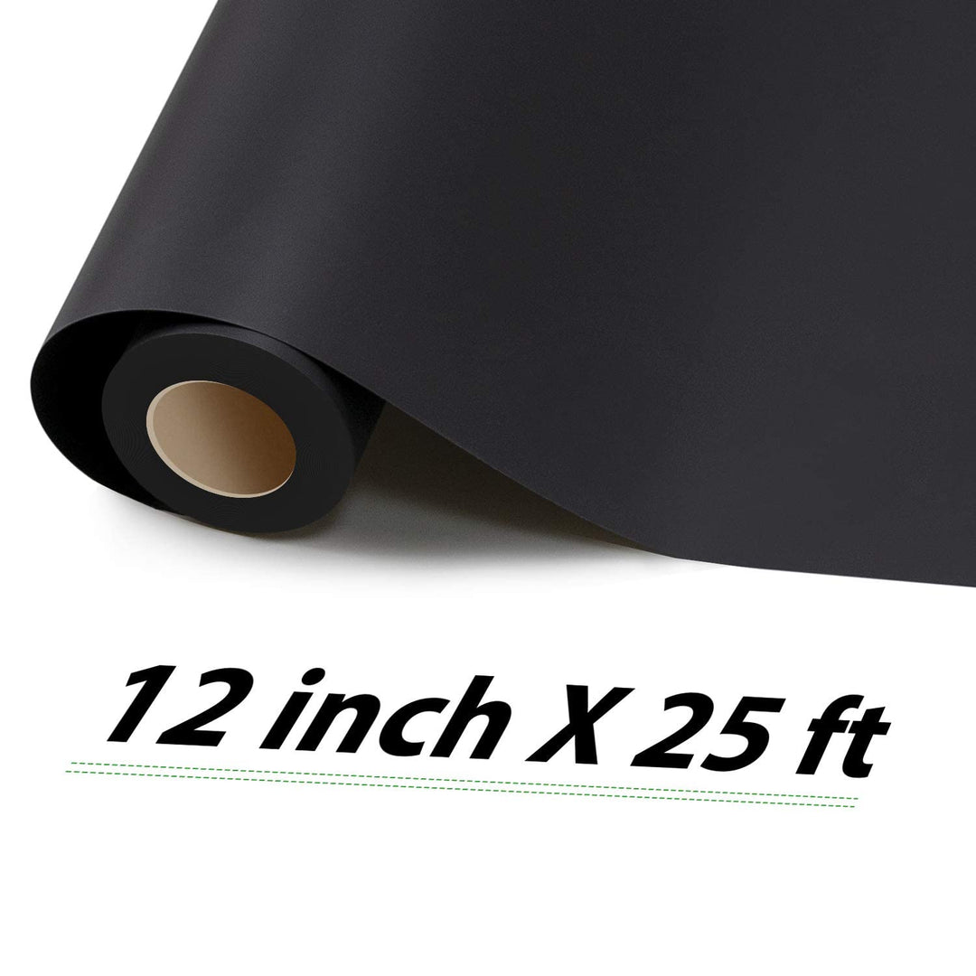 HTVRONT Plotterfolie Textil – 30.5cm x 7.6 m Flexfolie Plotter Textil für Cricut and Silhouette Came