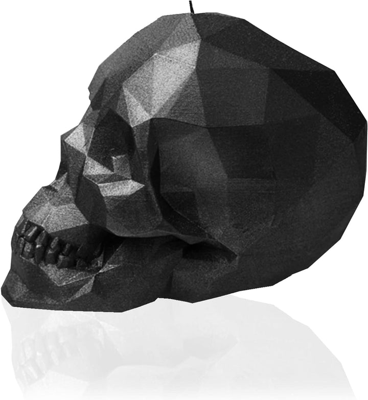 Candellana Skull Kerze - Totenkopf Kerze - Skull Deko - Totenkopf Deko - Halloween Deko - Gothic Dek