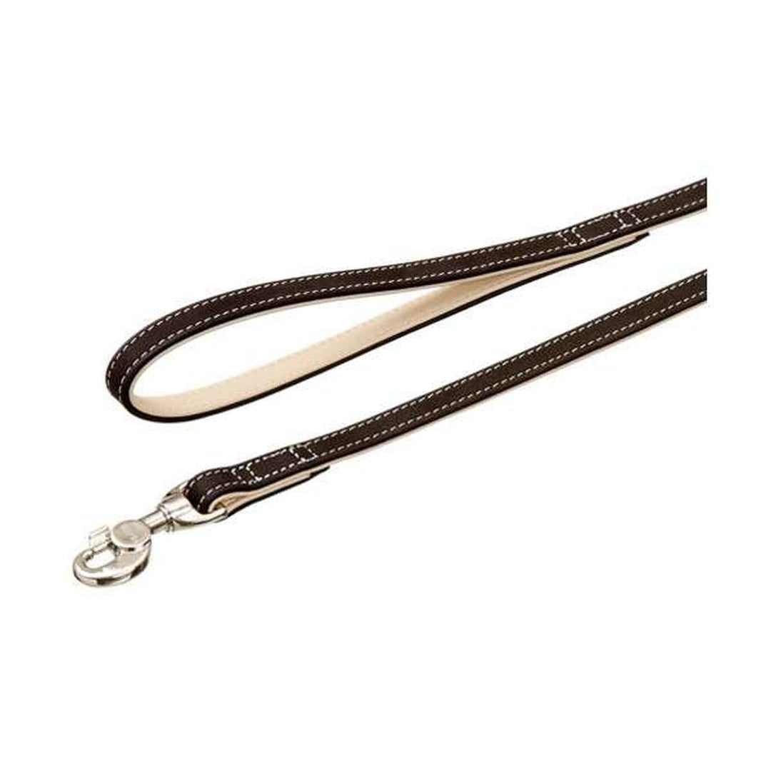 Karlie Leine Buffalo Ultra L: 100 cm B: 15 mm schwarz-hellbeige, L: 100 cm B: 15 mm schwarz-hellbeig