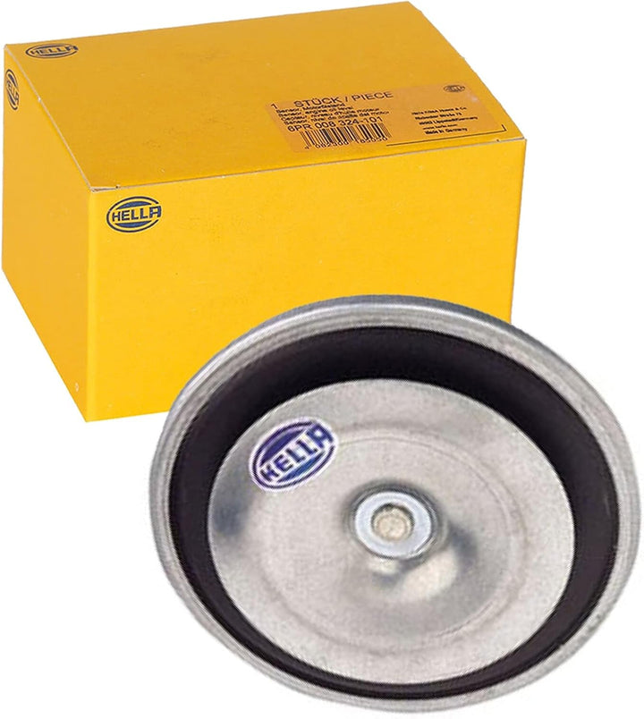 HELLA Horn - HEAVY DUTY HORN B36 - 24V - 105dB(A) - Frequenzbereich: 335Hz - Tiefton - elektrisch -