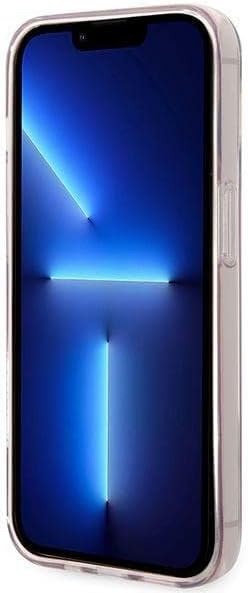 KARL LAGERFELD KLHCP14XCTTRI hülle für iPhone 14 Pro Max 6,7" hardcase rosa/pink Transparent Choupet