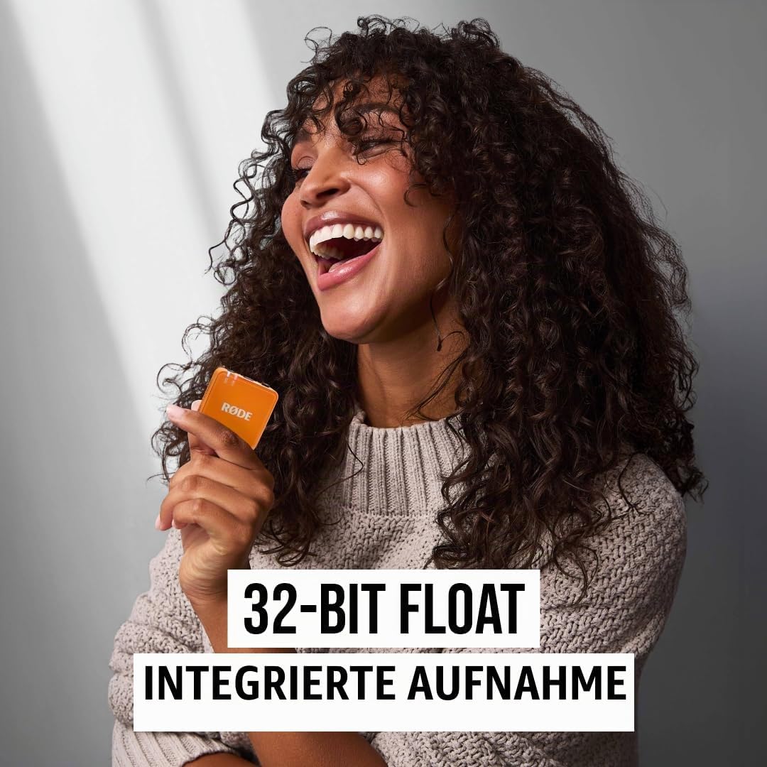 RØDE Wireless GO (Gen 3) – Kompakter kabelloser Mikrofon – Kristallklarer Klang, 32-Bit Float Aufnah