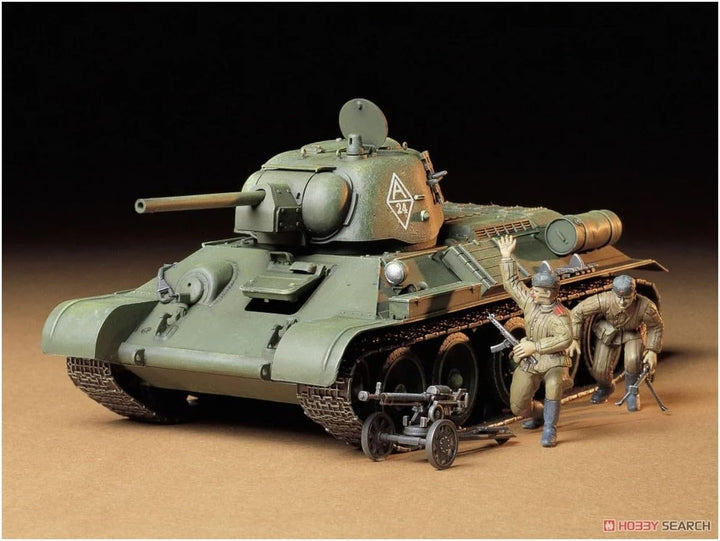 Tamiya 300035149 - 1:35 WWII Russischer Kampfpanzer T34/76 ChTZ V.43 (2)