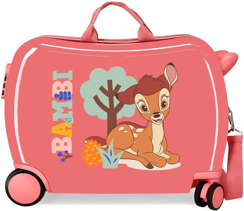 Disney Bambi Kinderkoffer Koralle 50 x 39 x 20 cm starr ABS-Kombinationsverschluss seitlich 78 l 1,8