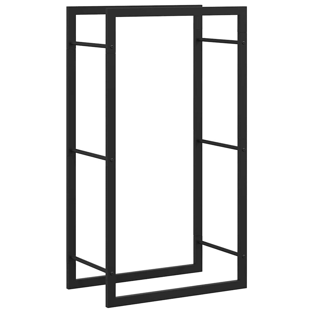 Gecheer Kaminholzregal Innen Metall Holzregal Kaminholz Innen Aussen Holzlager Holzunterstand für Ka