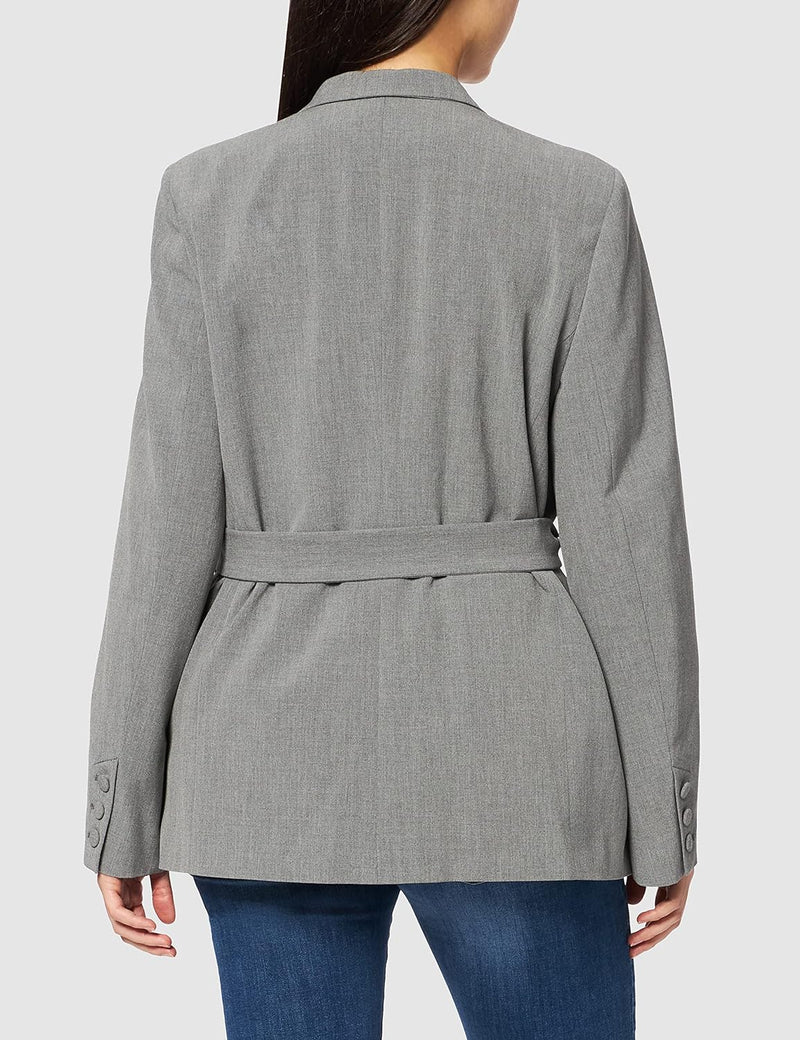 Naf Naf Damen EUNICA V1 Blazer, anthrazit, 44