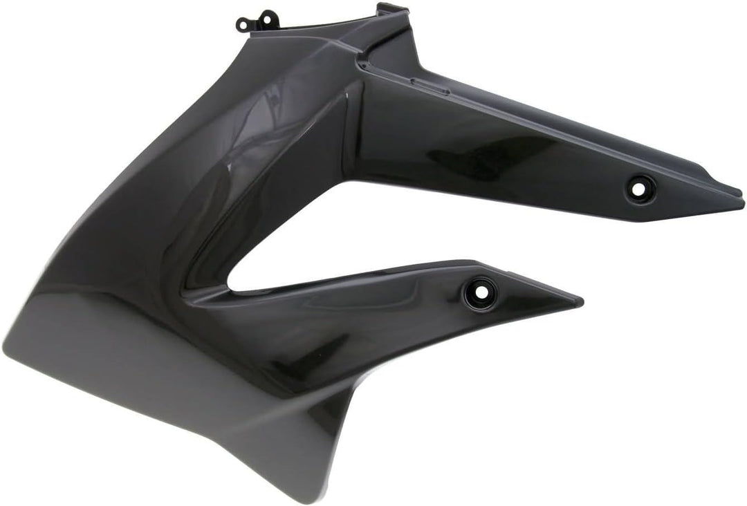Tankverkleidung links OEM schwarz für Derbi Senda 2011-, Gilera RCR, SMT