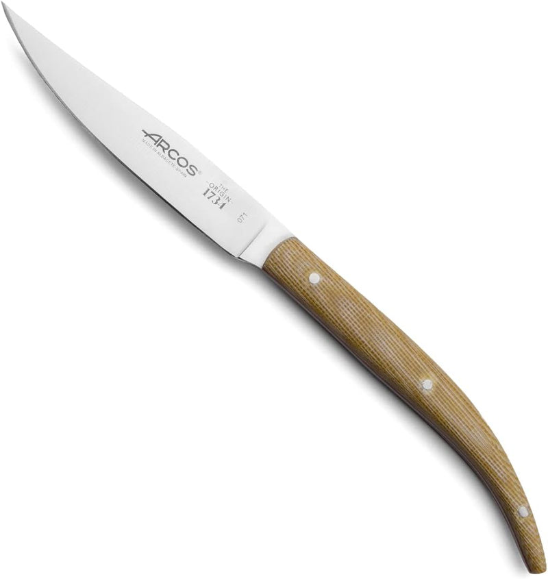 Arcos Table Messer - Steakmesser Tafelmesser - Klinge Nitrum Edelstahl 110 mm - HandGriff ABS Micart