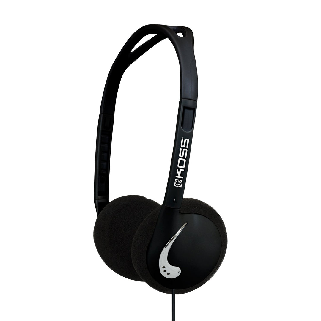 Koss KPH25 Schwarze Ohrhörer-Kopfhörer (Ohrhörer, Kopfband, Kabel, 80-20000 Hz, 1,2 m, Schwarz)