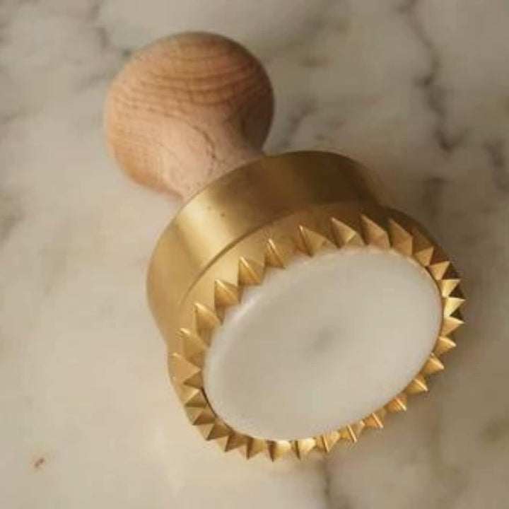 La Gondola Ravioli-Stempel - Rund Gewellt 65mm | Italienisches Pasta-Werkzeug für Zuhause und gewerb
