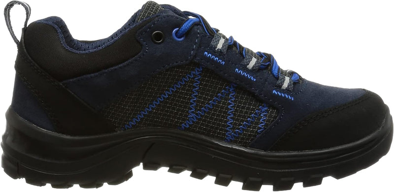 CMP Unisex Kids Thiamat Low 2.0 Trekking Shoe Wp 33 EU Black Blue, 33 EU Black Blue