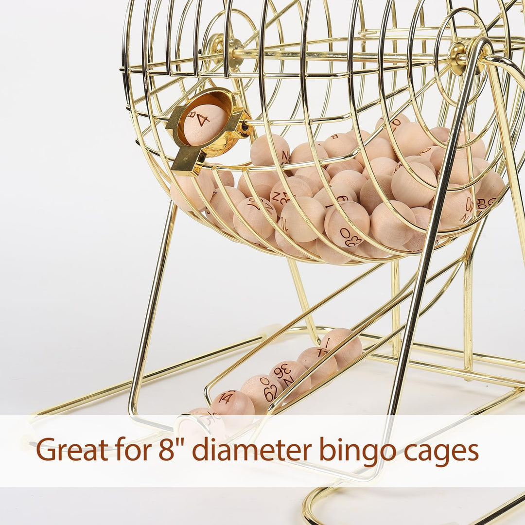 GSE Ersatz-Bingobälle aus massivem Holz, für Partys, Bingo-Nächte, Preisverlosungen, 2,2 cm Bingobäl
