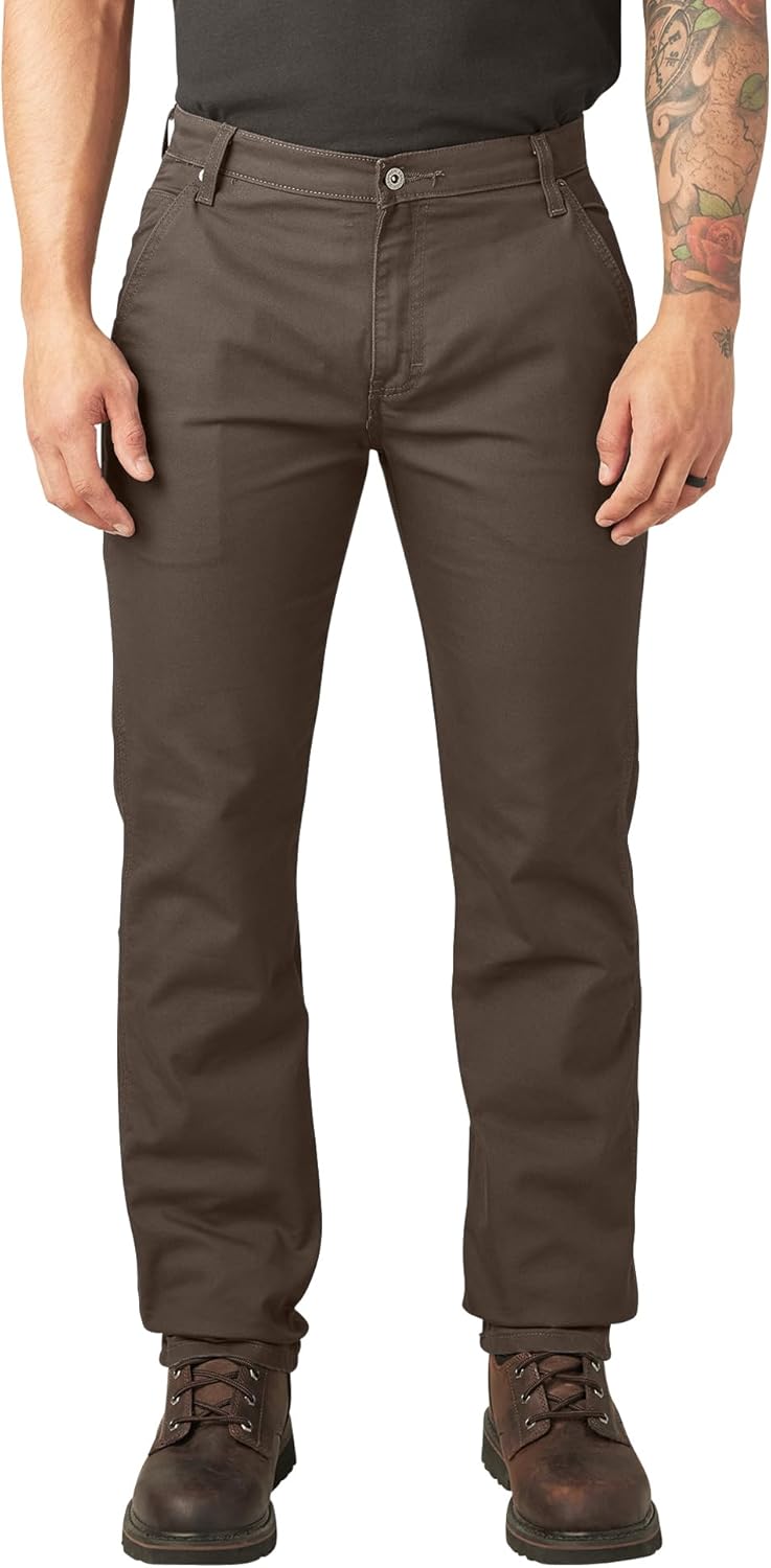 Dickies Herren Duck Carpenter Pt Hose 30W / 30L Stonewash Mushroom, 30W / 30L Stonewash Mushroom