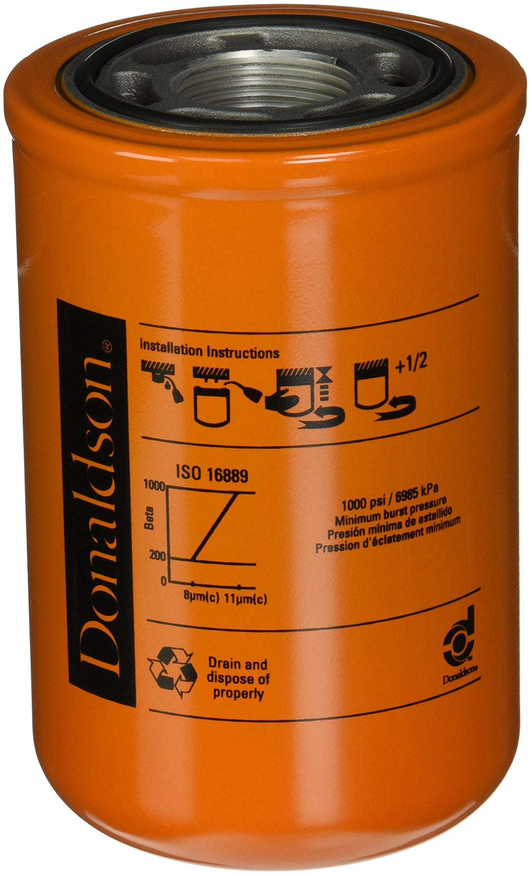 Filter, Arbeitshydraulik DONALDSON P164375