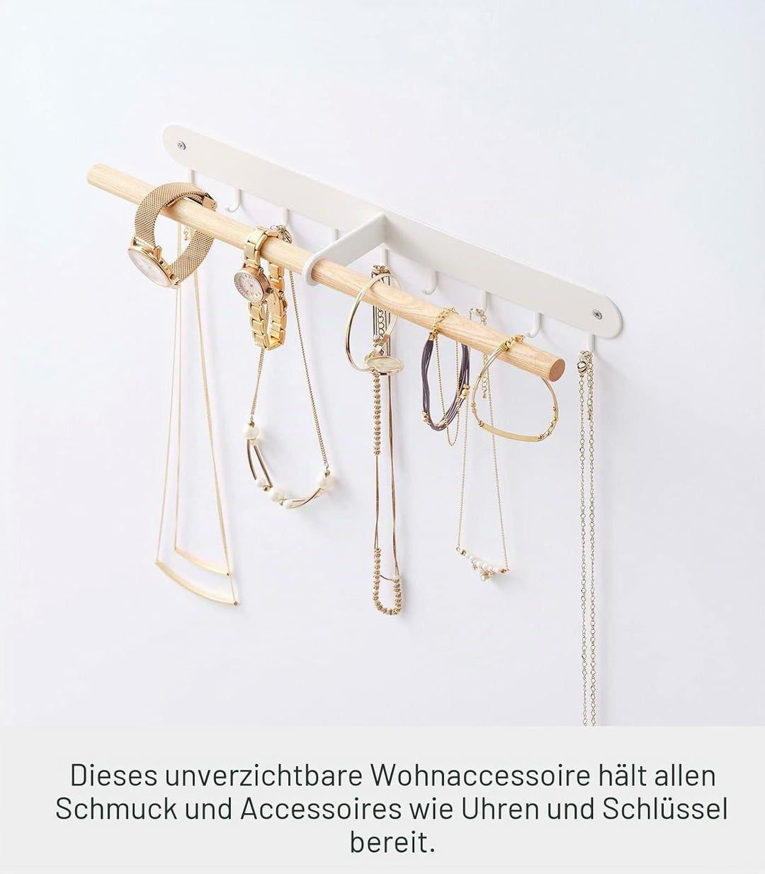 Wall-mounted accessory rack - Tosca