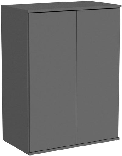 mokebo® Mehrzweckschrank 60 cm Breite 'Der Kurze', Schrank schmal, Schuhschrank in Schwarz, Aktensch