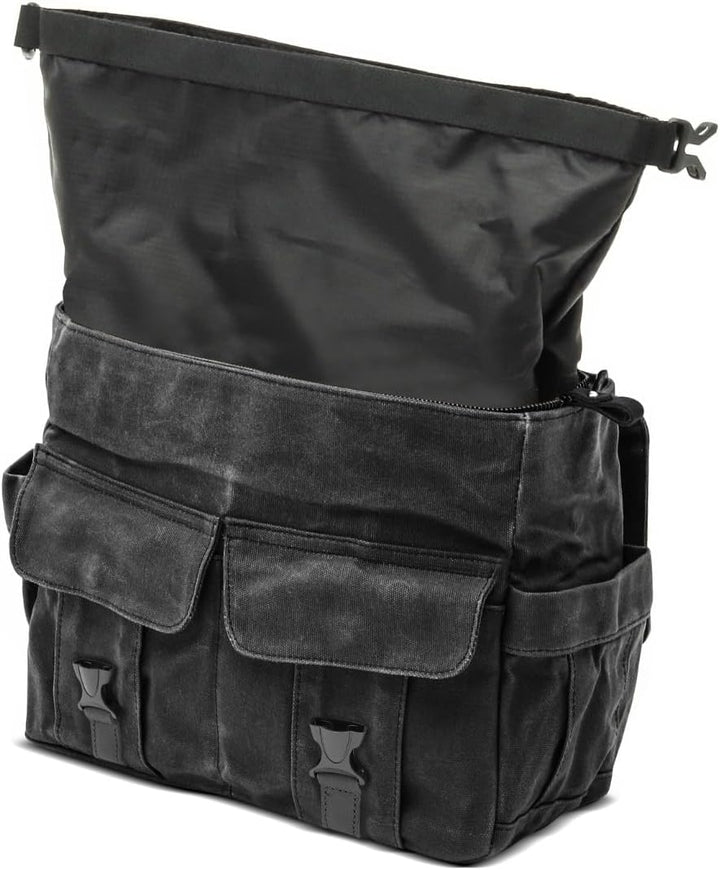 Craftride 2X Seitentasche für Keeway Superlight 125 CV1 schwarz