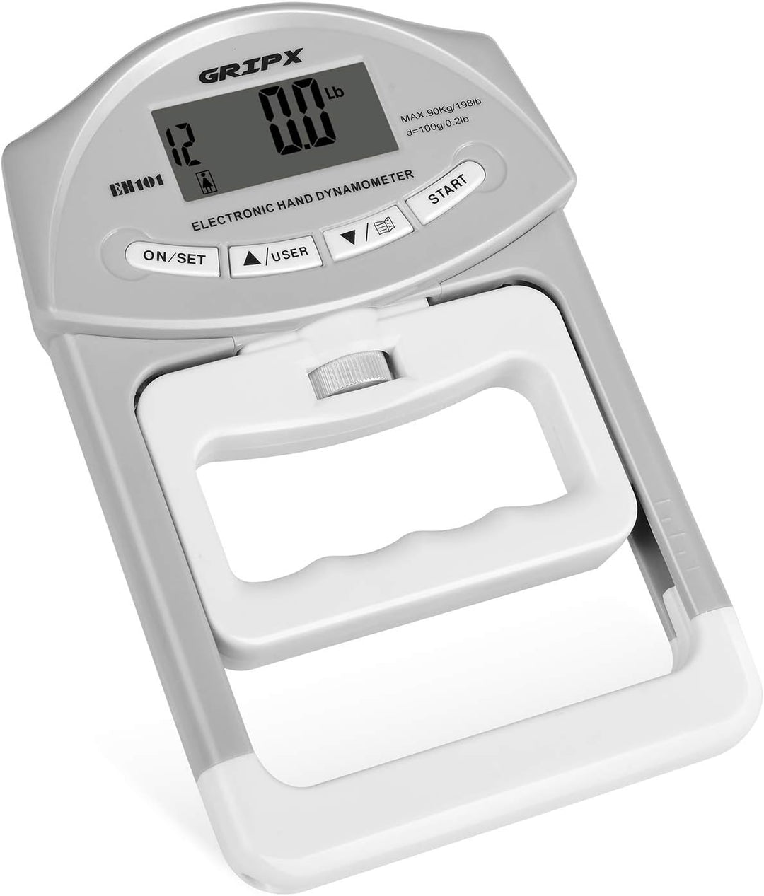 GRIPX Digitaler Handdynamometer Griffstärke-Messgerät Automatische Erfassung der elektronischen Grif