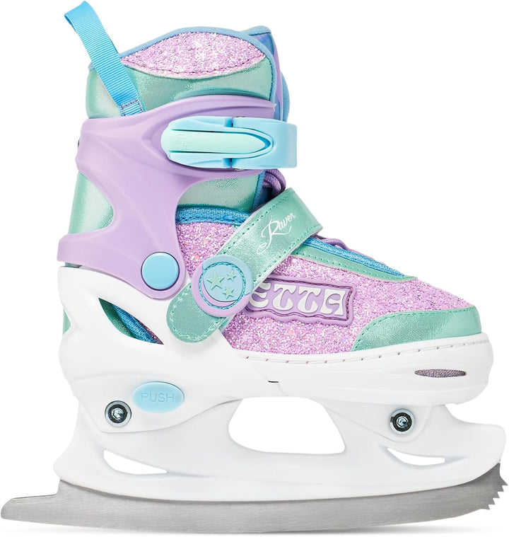 RAVEN 4in1 Inline Skates Triskates Rollschuhe Schlittschuhe Inliner für Kinder Mädchen verstellbar 2