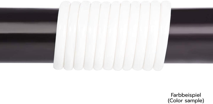 Alphacool Schlauch AlphaTube HF 13/10 (3/8"ID) - UV Weiss 3m