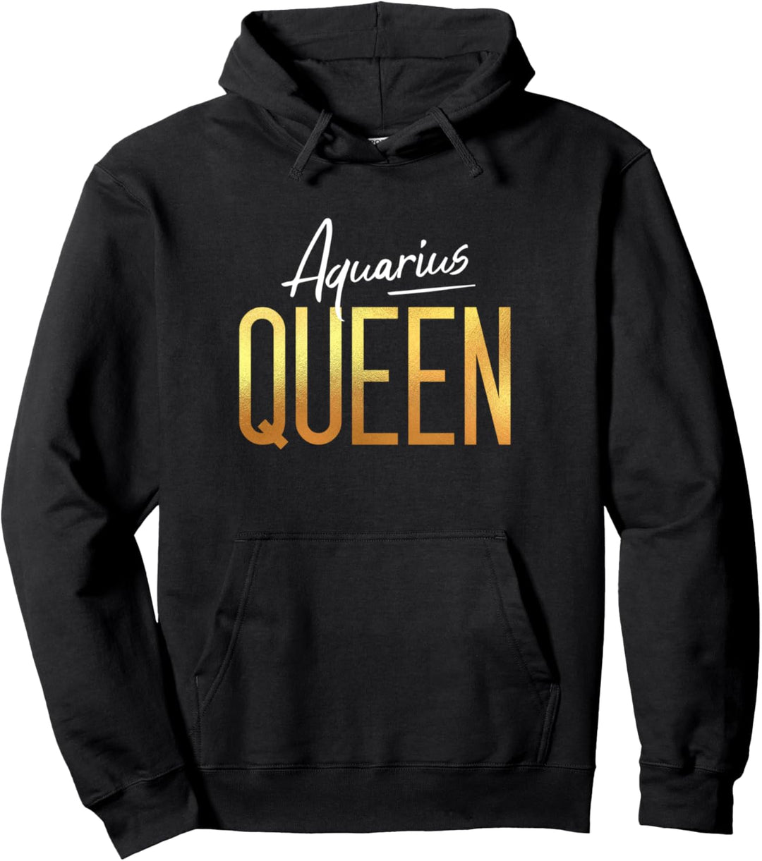 Astrologie-Schild für Wassermann / Wassermann Pullover Hoodie