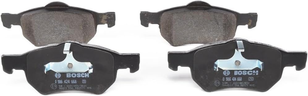 Bosch BP384 Bremsbeläge - Vorderachse - ECE-R90 Zertifizierung - vier Bremsbeläge pro Set