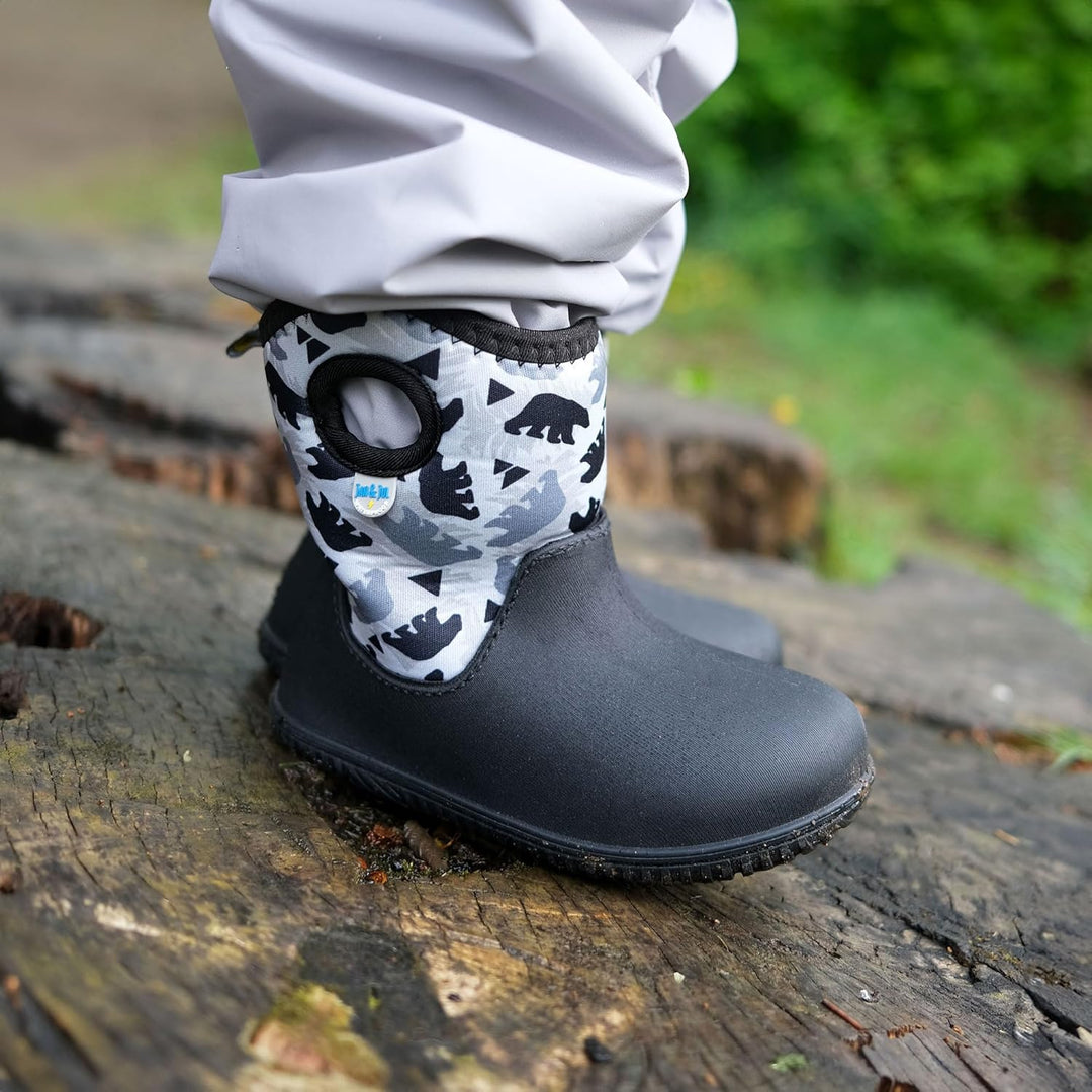 Jan &amp; Jul Wasserdichte Isolierte Winterstiefel mit Fleecefutter für Kinder, Super Leicht &amp; Waschbar